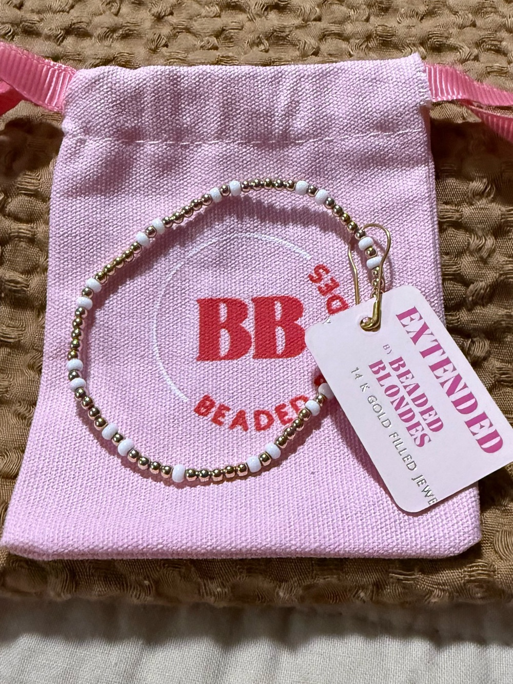 Beaded Blondes bracelet